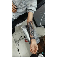 石狮情侣纹身 
