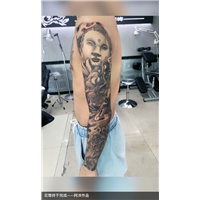 石狮纹身线条价格 