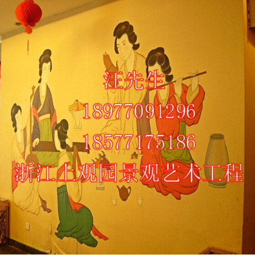 浙江墙**绘公司、浙江壁面彩绘设计 