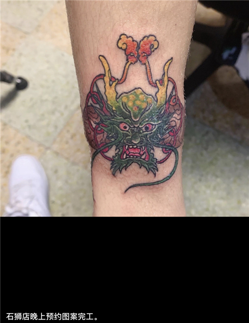 石狮肖像风格纹身哪家纹的好
