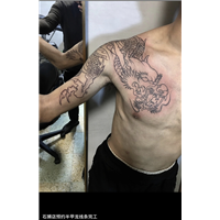石狮修改疤痕纹身