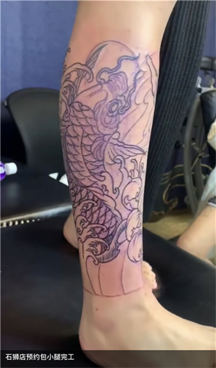 石狮半臂刺青哪家纹的好