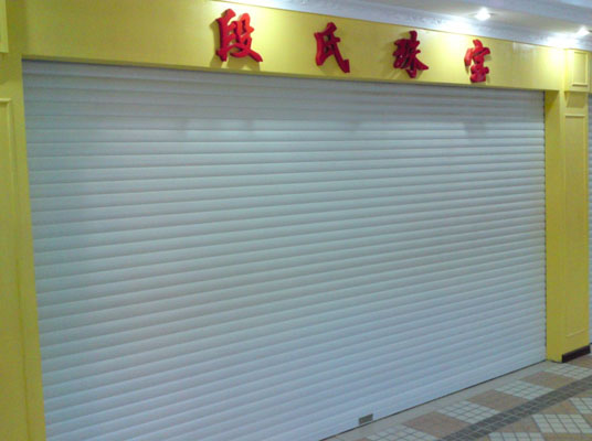 花都双层铝合金卷闸门厂家 