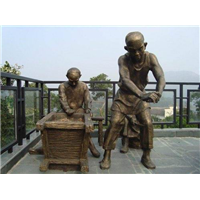 东莞铜雕*&东莞人物铜像 