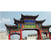 黄石鄂州专业从事仿古门楼施工工人，牌楼制作价格 