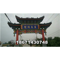 西安专业水泥牌楼施工