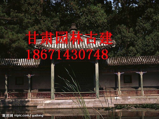 甘肃游廊建造