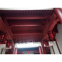 祠堂内部结构图 