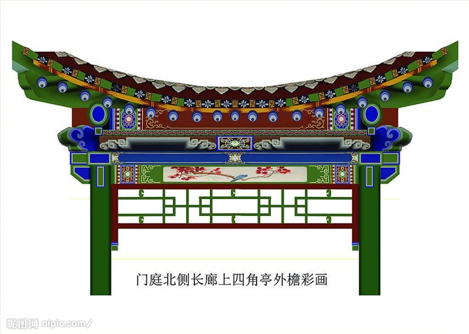 陕西丹凤农村双层亭子案例 