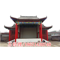 山西临汾仿古戏楼价格，戏楼施工价格