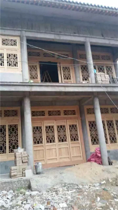 西安仿古木结构寺庙斗拱 
