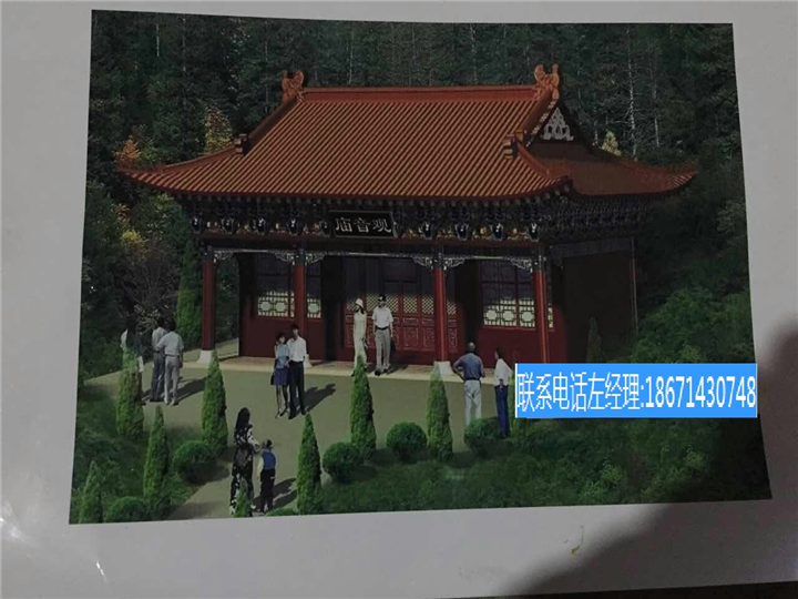 仿古寺庙设计规划 