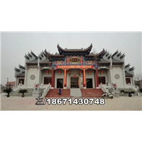 江西南昌农村大型祠堂设计施工