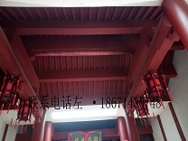 祠堂内部结构图 