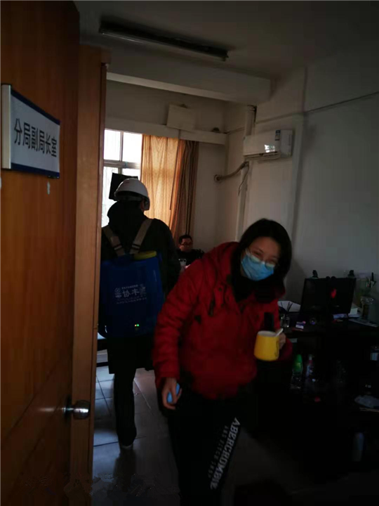 2020防疫消毒杀菌我们在行动 