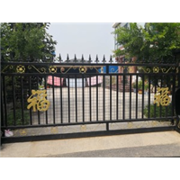 菏泽铁艺大门图一二