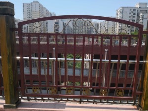 菏泽铁艺大门图一四