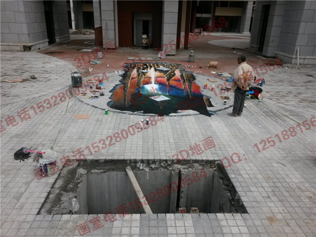 成都墙绘工作室，成都墙绘，成都3D墙绘 
