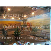 成都样板间彩绘