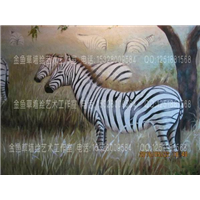 成都样板间彩绘
