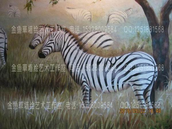 成都样板间彩绘
