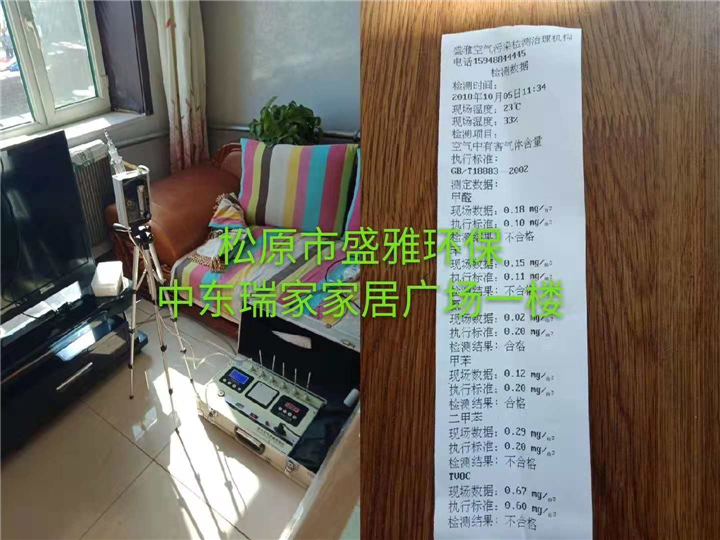 松原专业除甲醛公司 