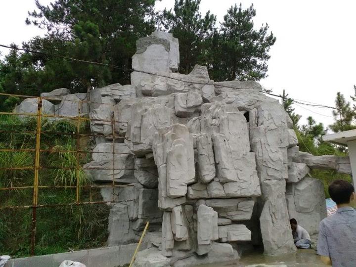 浙江园林假山施工\浙江塑石假山制作