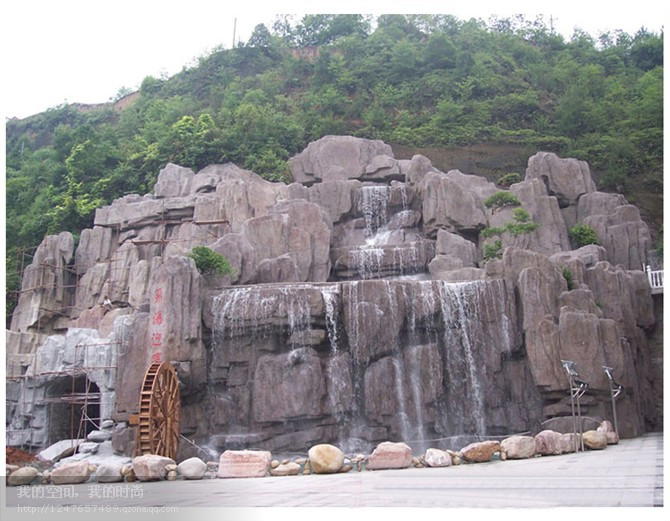 广西GRC假山制作，广西塑模假山设计