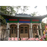 西安寺庙效果图