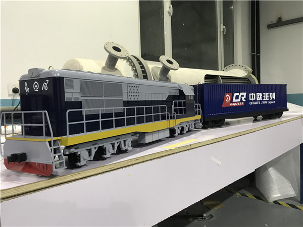 中欧班列模型制作 