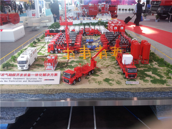 岩气勘探模型制作 
