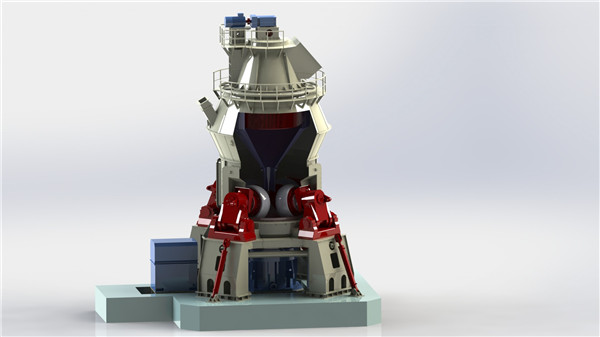磨渣机模型制作 