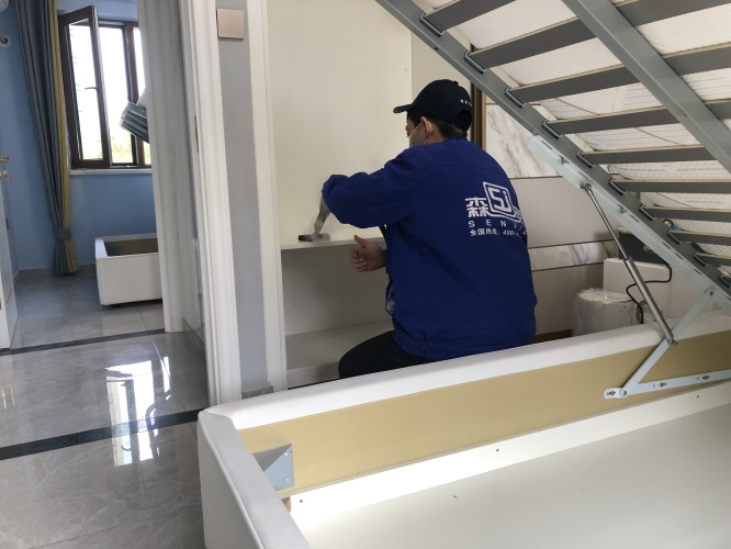 嘉峪关新房除甲醛施工案例