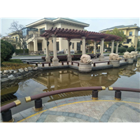 达州防腐木葡萄架