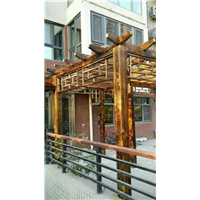 广元防腐木木长廊