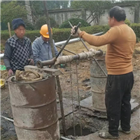 台州打井怎么收费台州打井队现场施工照片