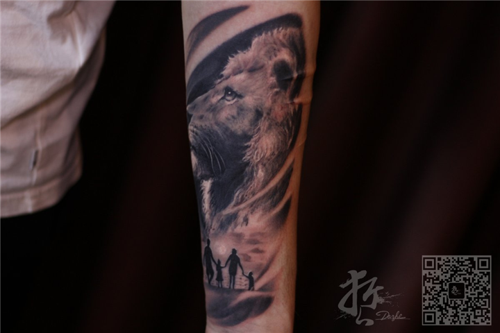 泉州大腿纹身