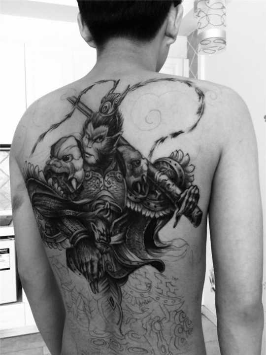 泉州刺青‖泉州人物肖像刺青