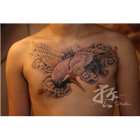 晋江胸部纹身