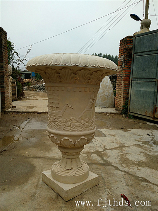 漳州GRC花箱- 福建天海玻璃钢雕塑工厂 