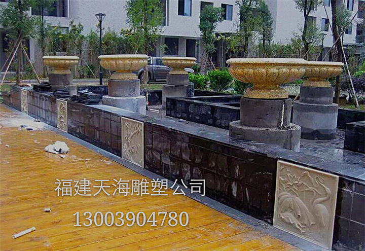 龙岩玻璃钢雕塑 #浮雕*花钵&花盆；喷泉 