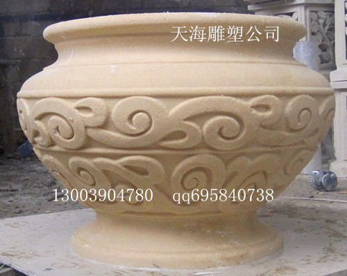 厦门 喷泉 花盆 花坛厂家-福建天海雕塑 