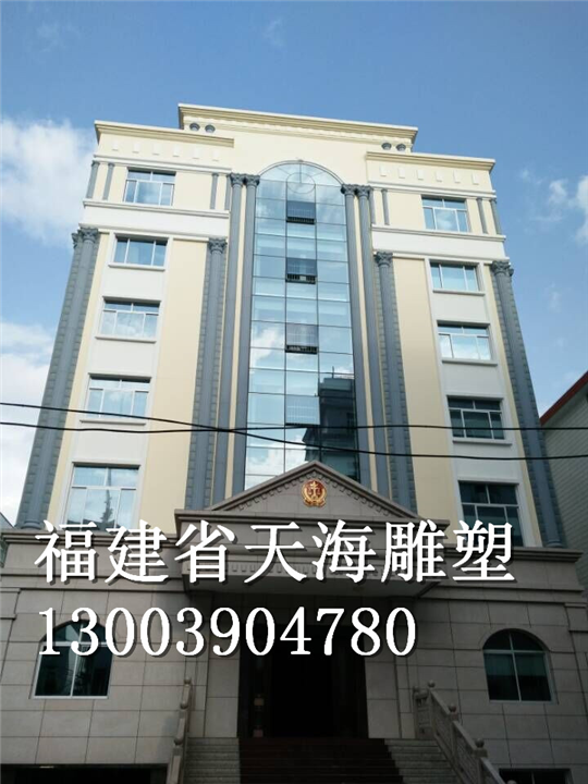 厦门grc 罗马柱 / 线条/ 窗套/ 清水混凝土构件 