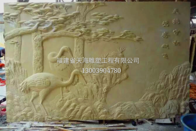泉州人造砂岩 浮雕——福建天海雕塑 