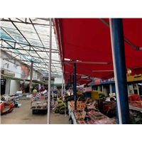 西安伸缩式雨棚
