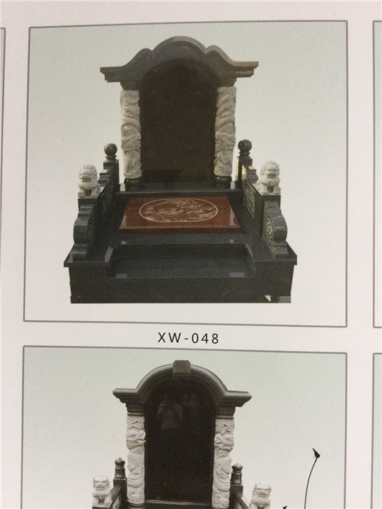 赣州大理石墓碑
