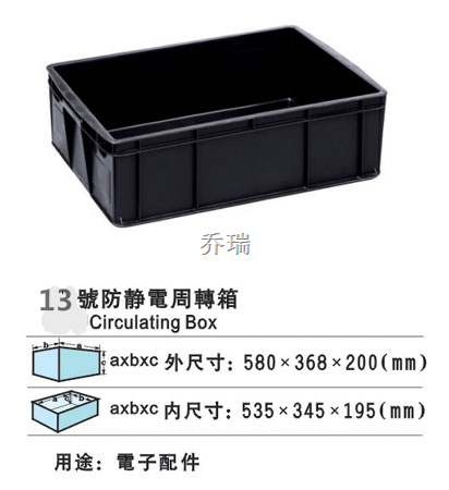13号防静电箱 