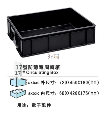 17号防静电箱 