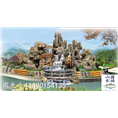 公园塑石假山效果图