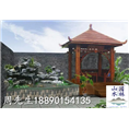 小型庭院假山效果图